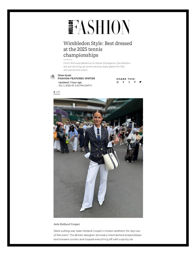 HC in HELLO! Fashion