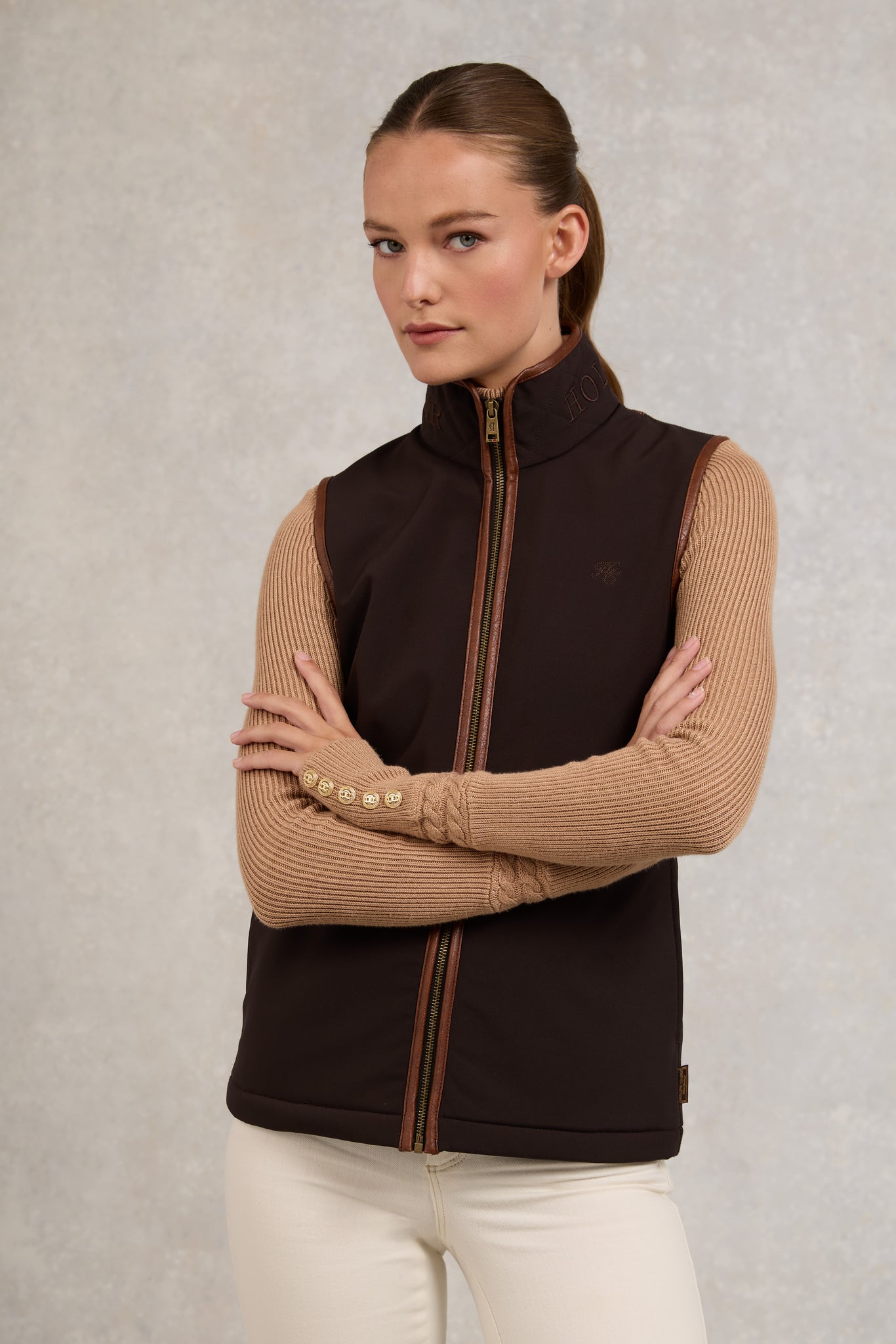 Stamford Gilet (Chocolate)