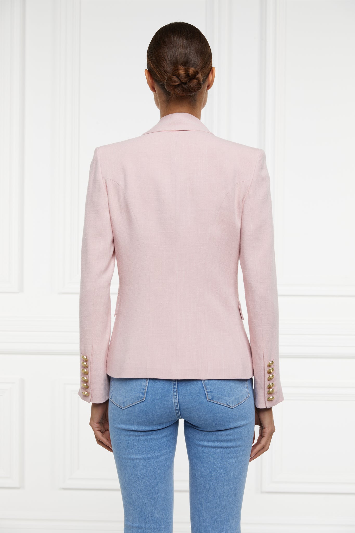 Knightsbridge Blazer (Pink Linen)