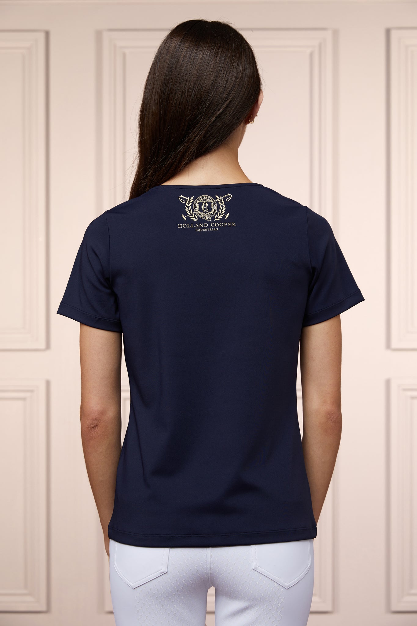 Training V-Neck Tee (Ink Navy)