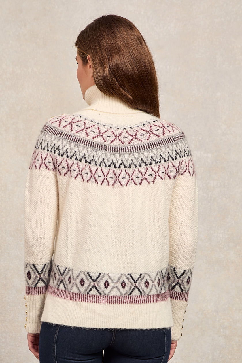 Fairisle Knit (Cream)