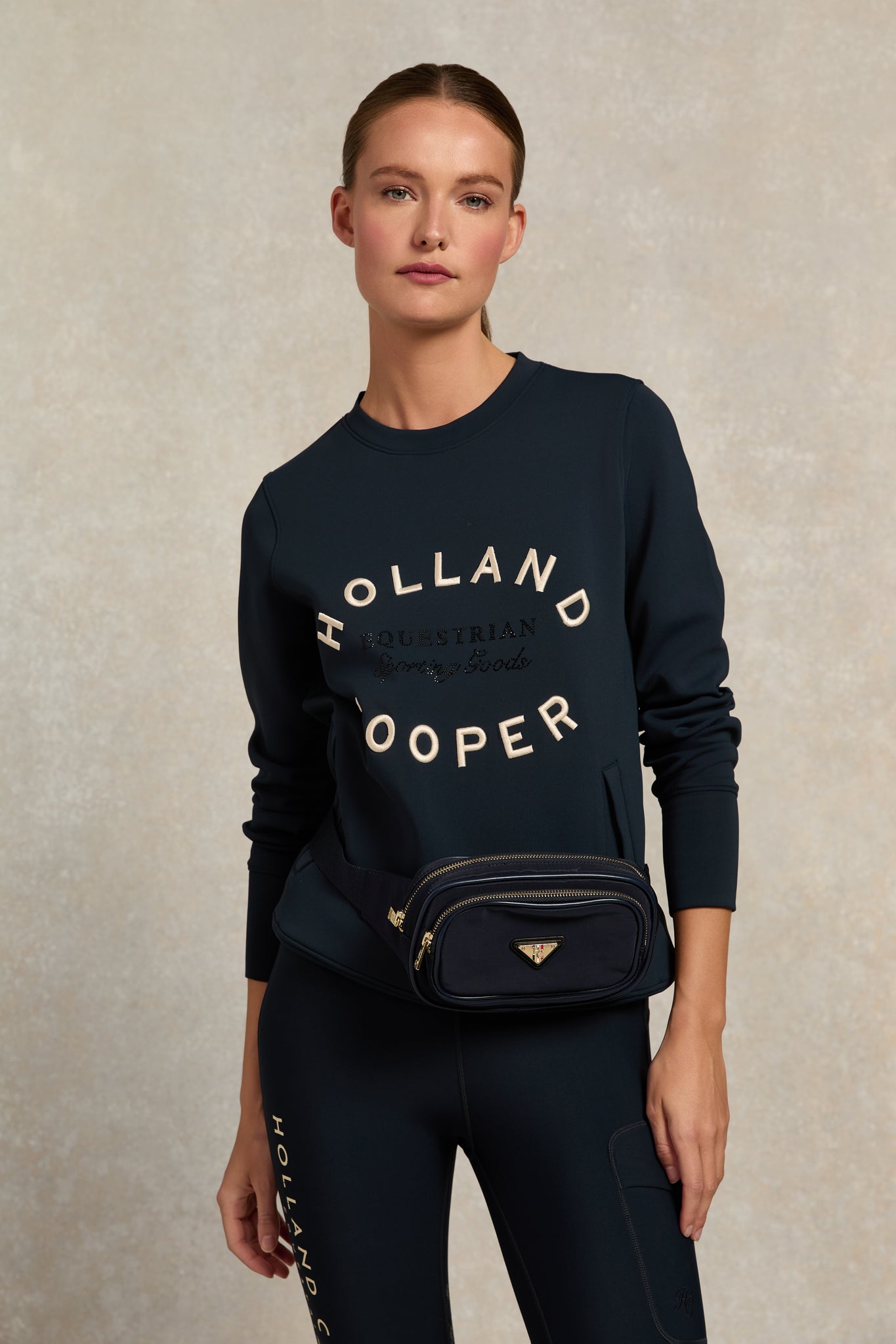 Burghley Belt Bag (Ink Navy)