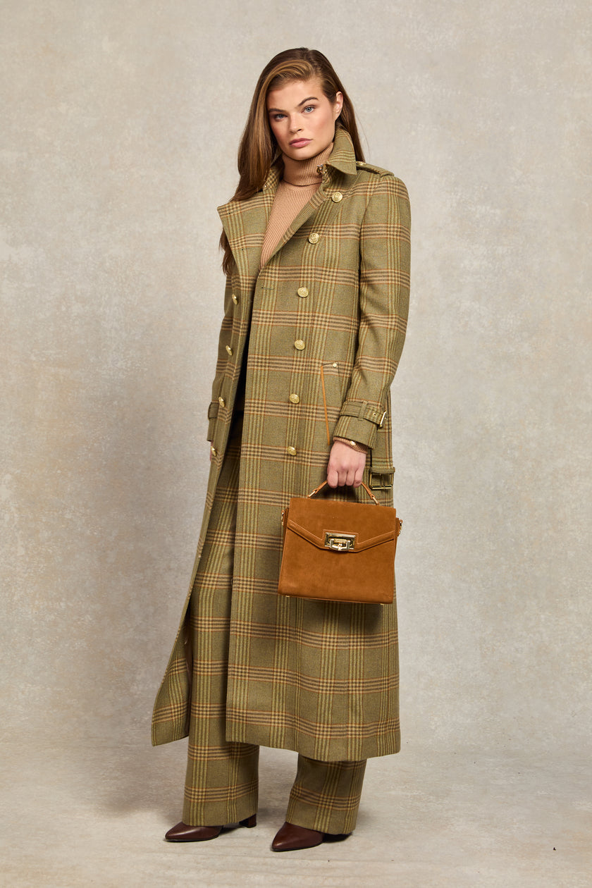 Full Length Marlborough Trench Coat (Leveret)