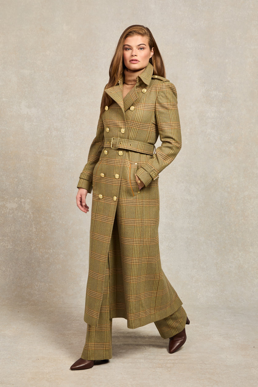 Full Length Marlborough Trench Coat (Leveret)