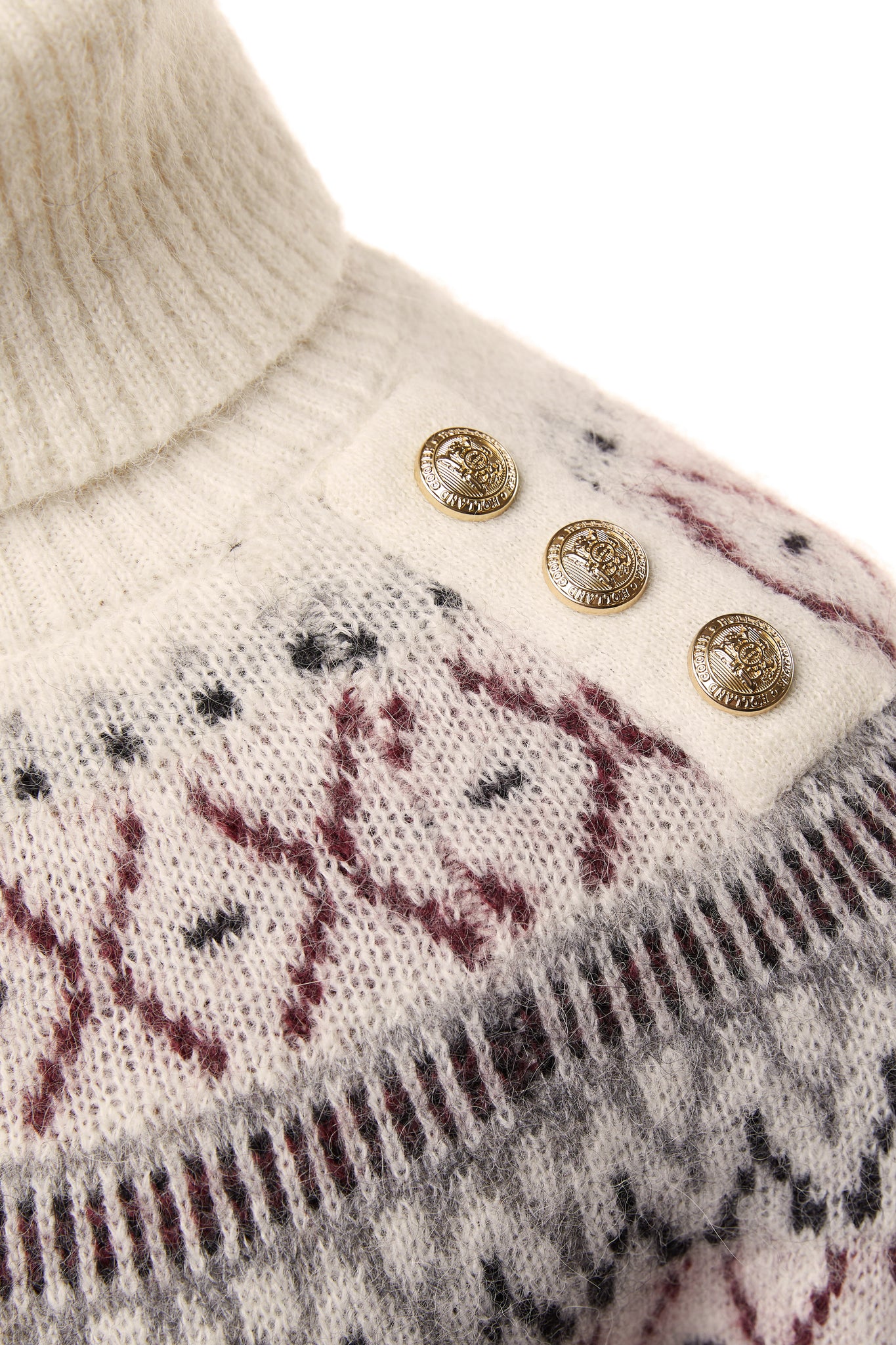 Fairisle Knit (Cream)