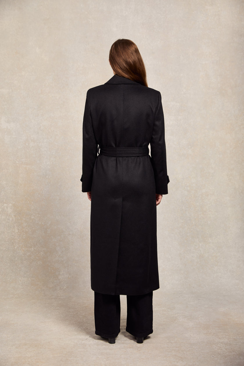 Wrap Coat (Soft Black)