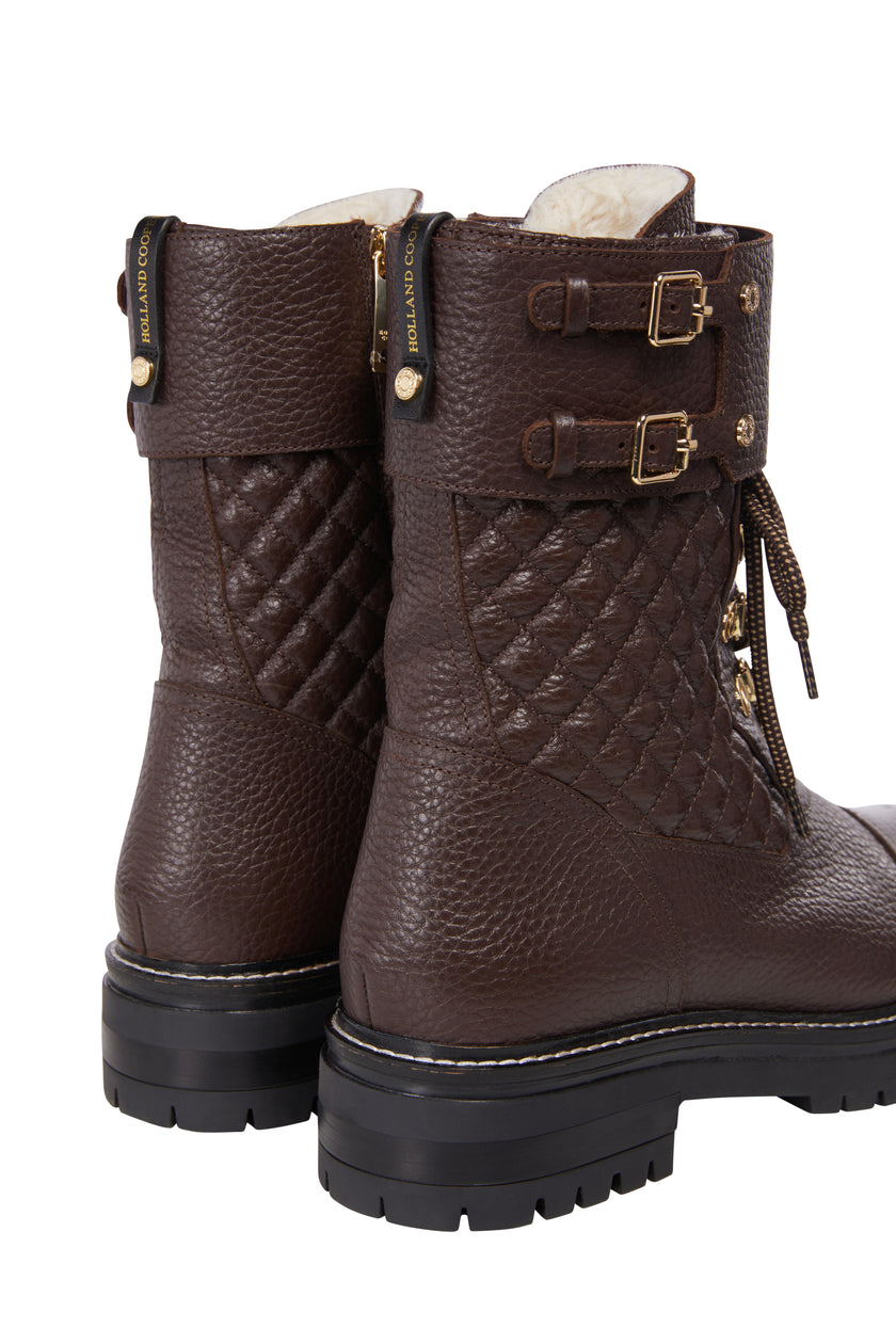 Camden Biker Boot (Chocolate)