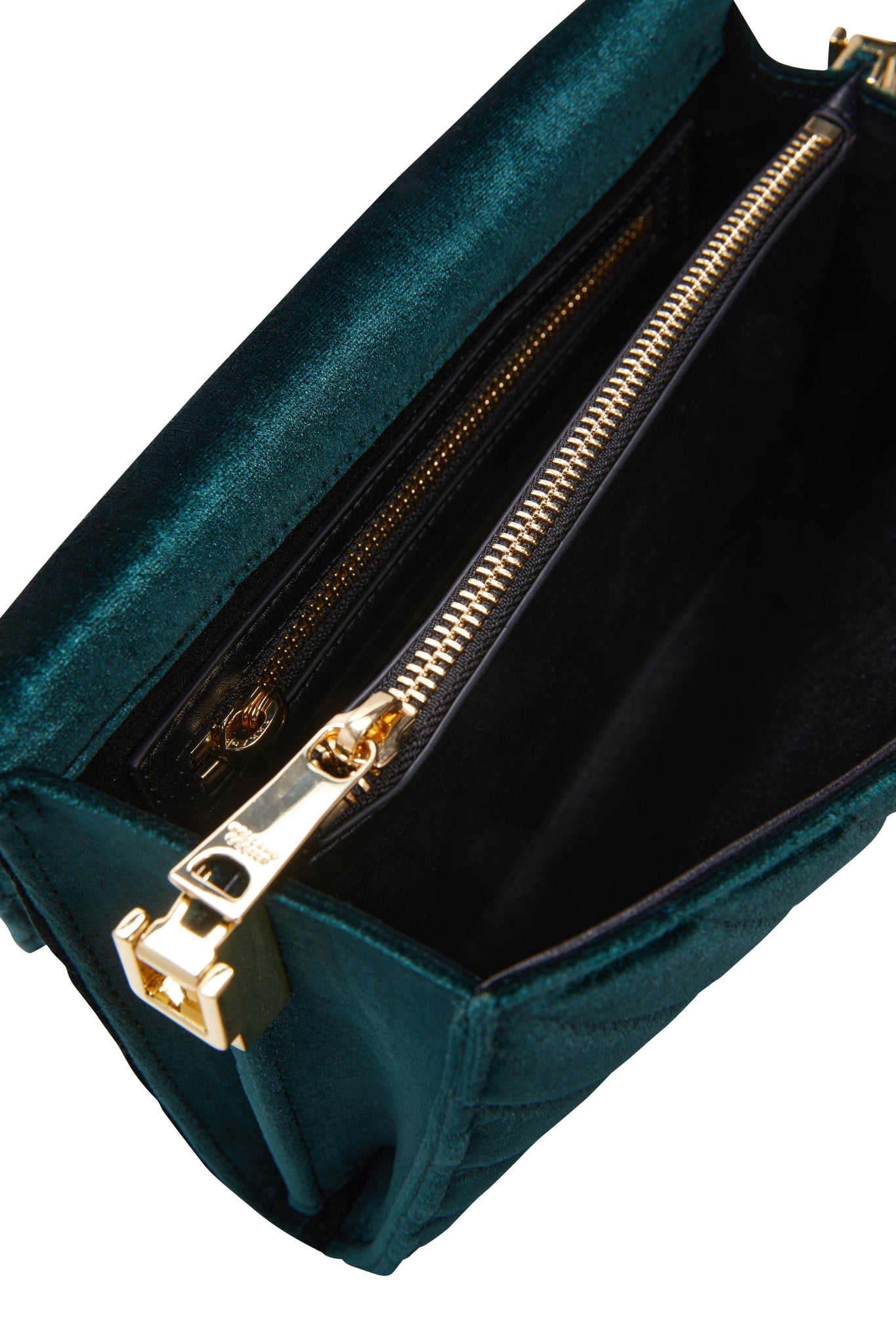 Belgravia Clutch Bag (Emerald Velvet)