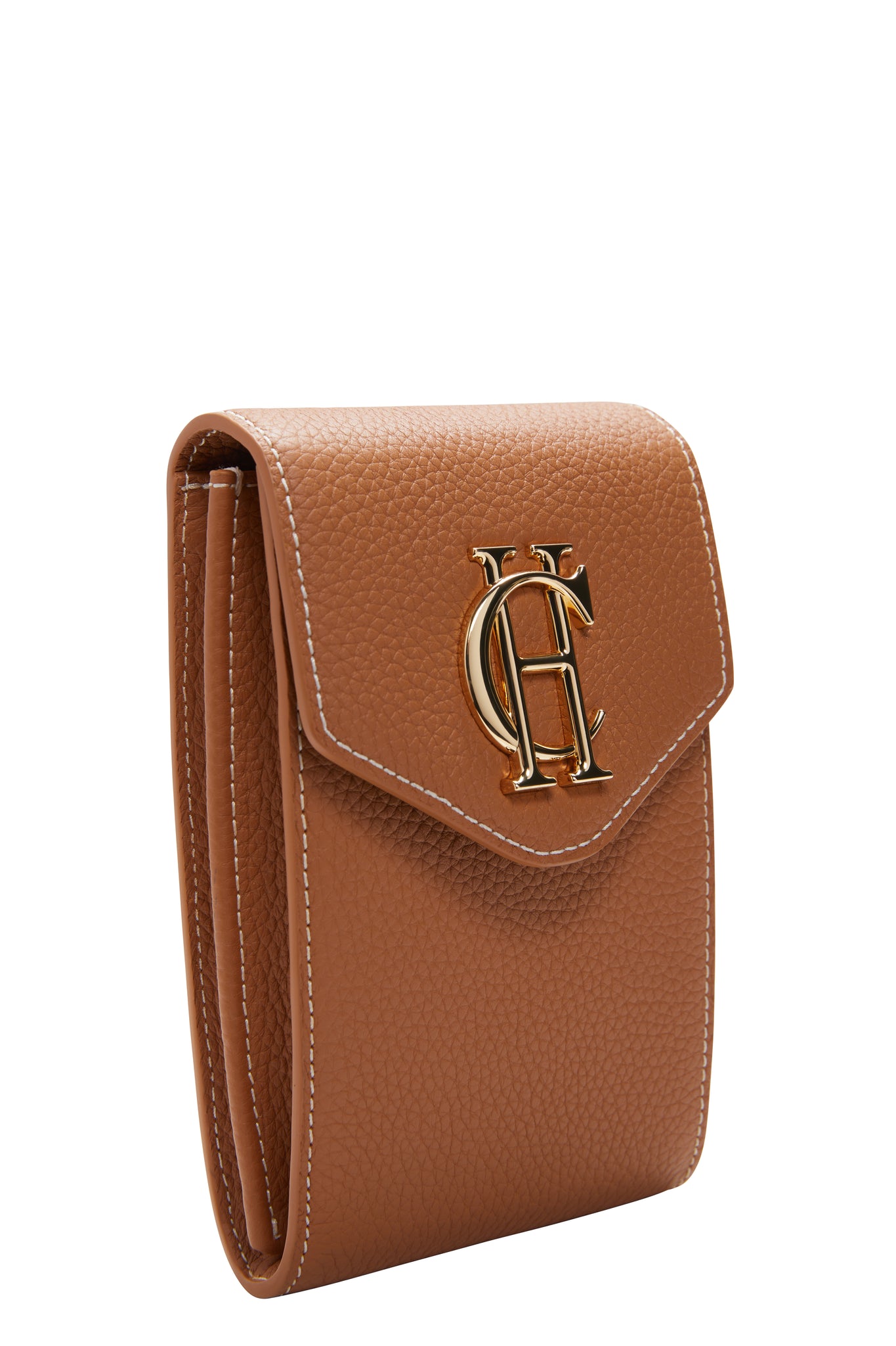 Knightsbridge Phone Pouch (Tan Gold)