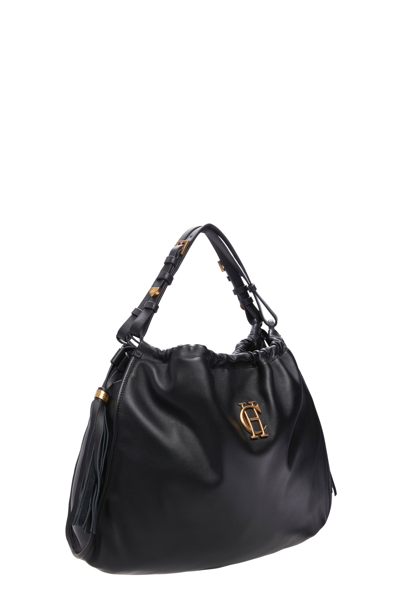 Soho Slouch Tote (Black)