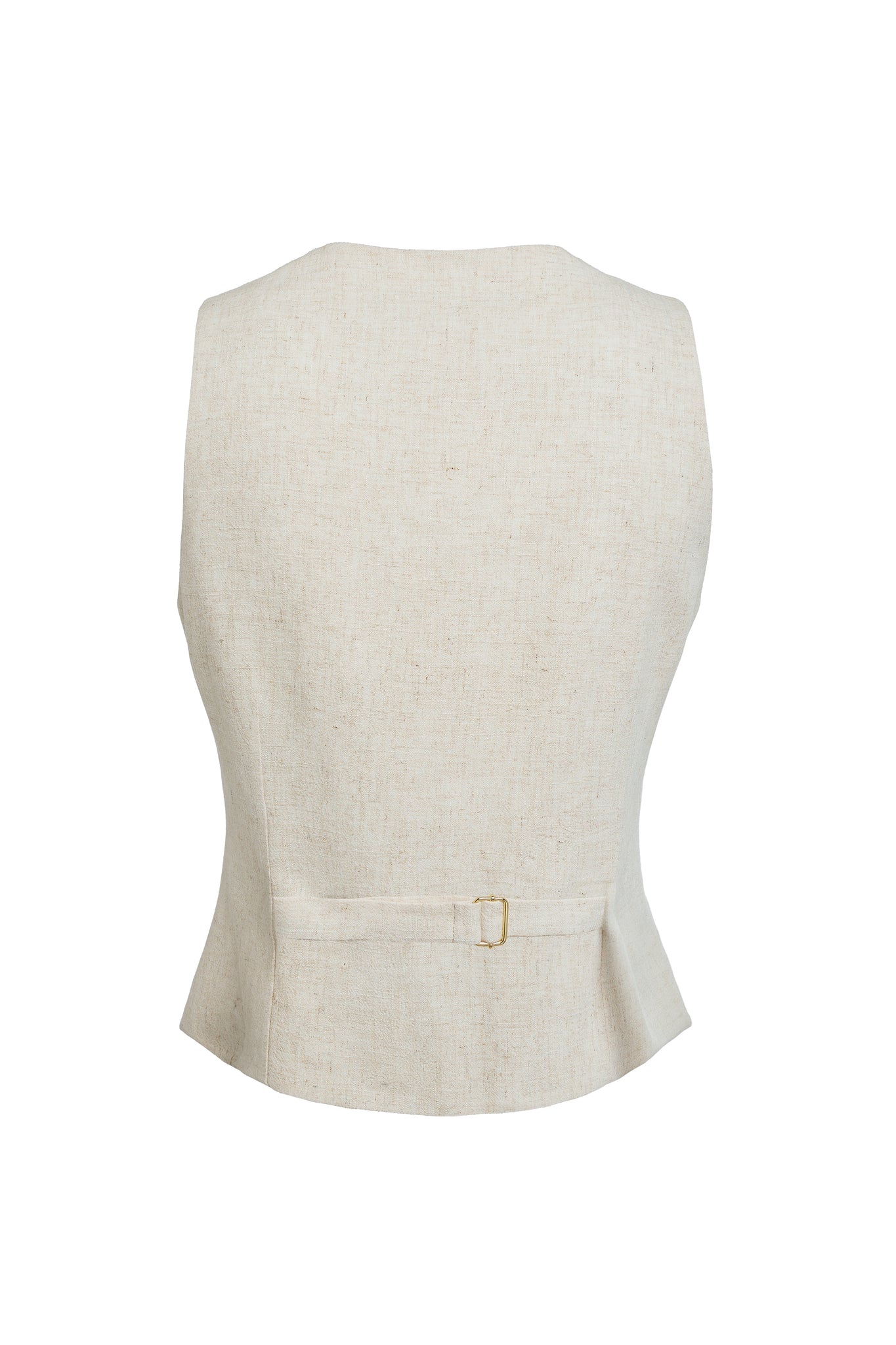 Hampton Waistcoat (Natural Linen)