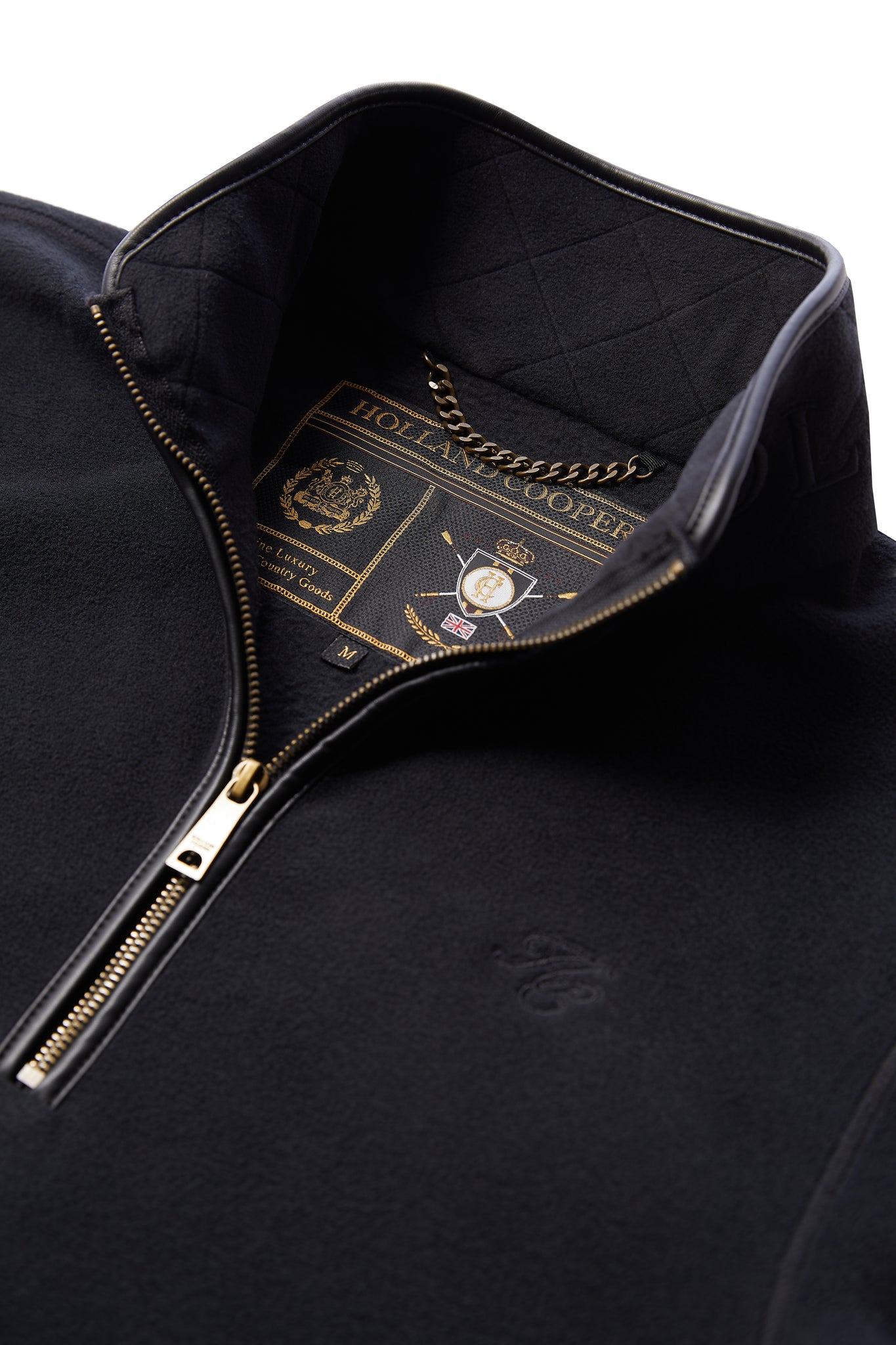 Country Fleece Quarter Zip (Black)