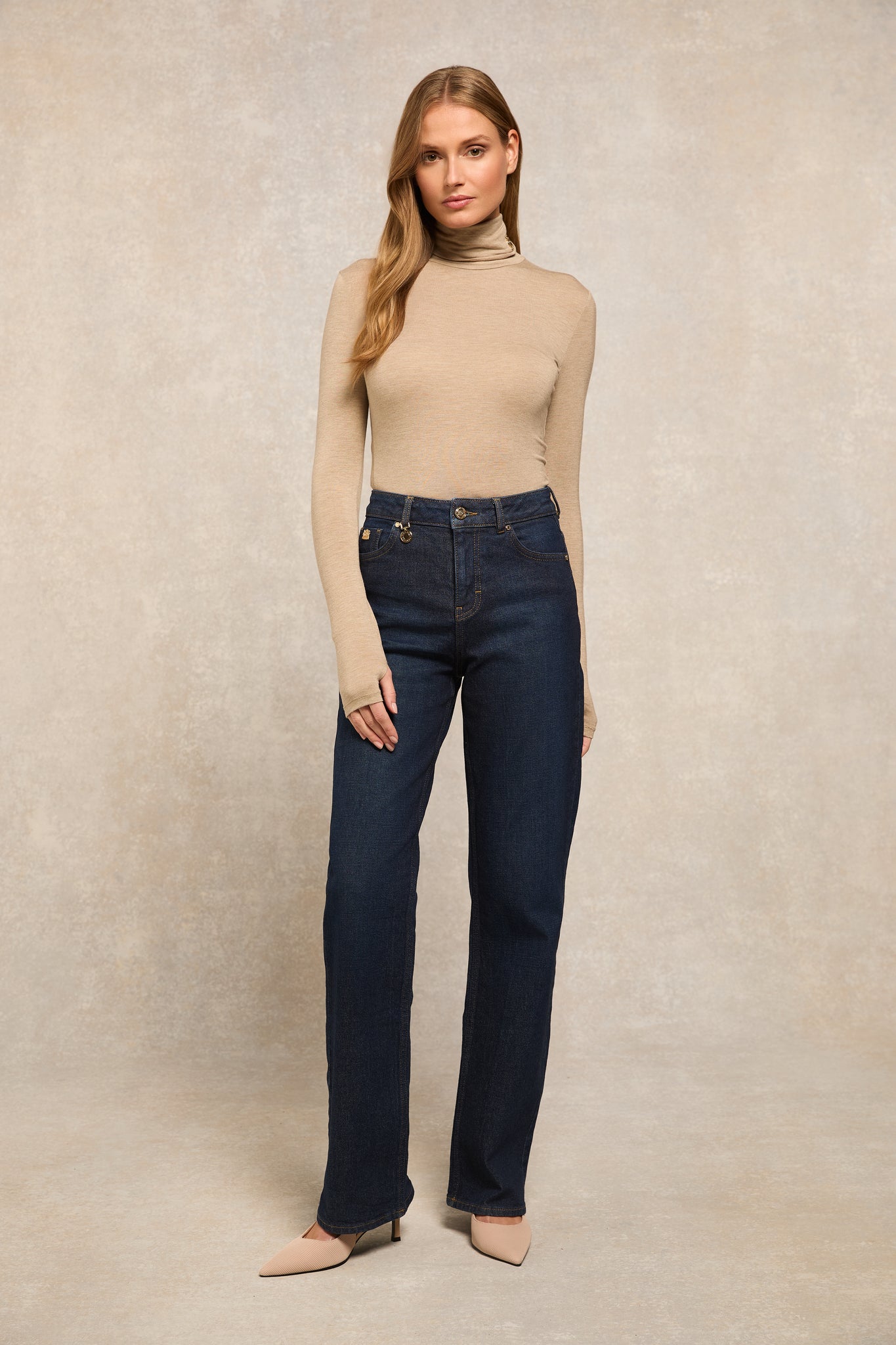 Classic Straight Jean (Deep Indigo)