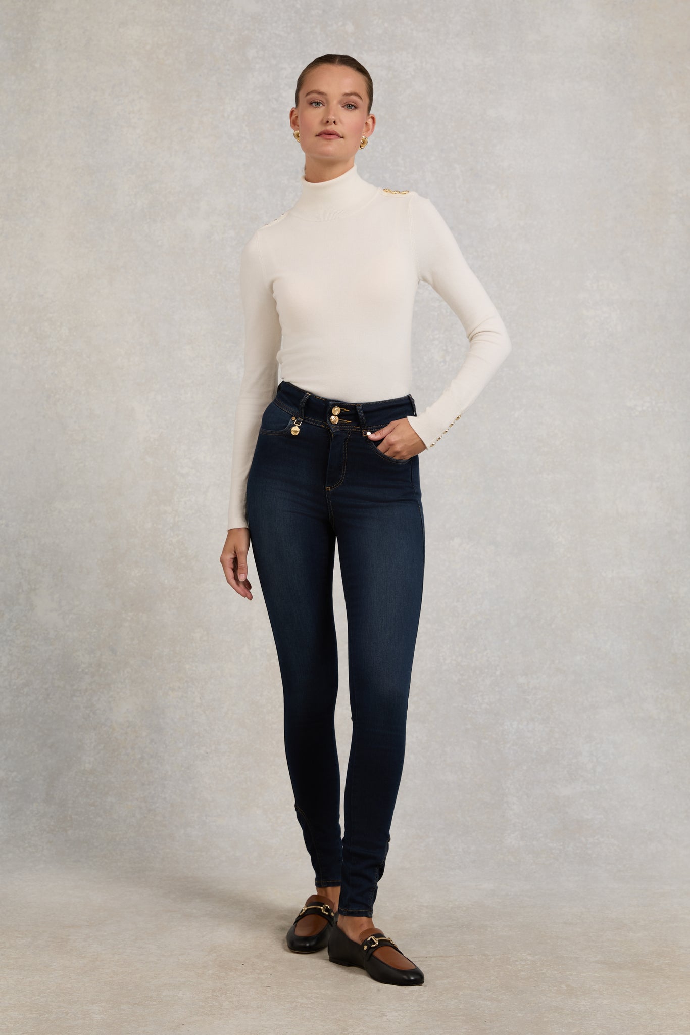 Jodhpur Jean (Deep Indigo)