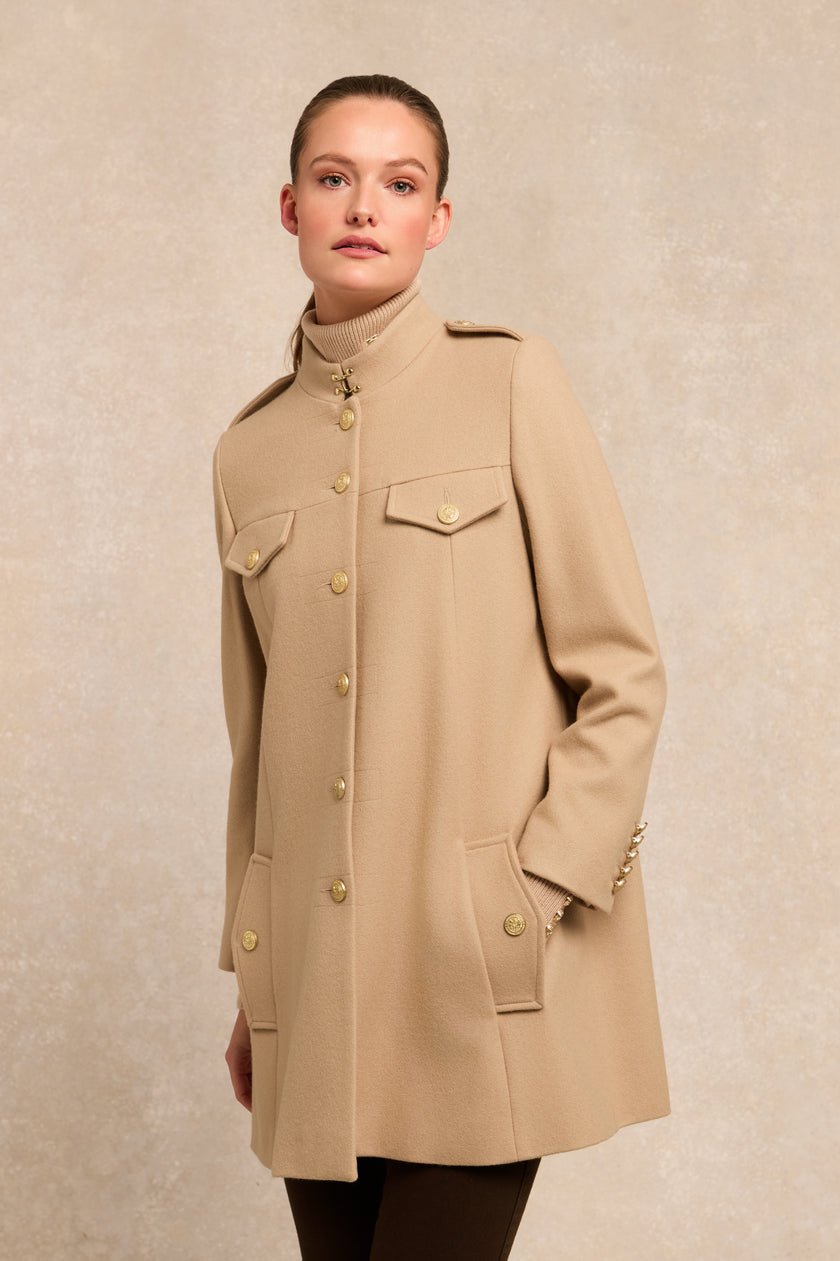 Highbury Cape Coat (Camel)