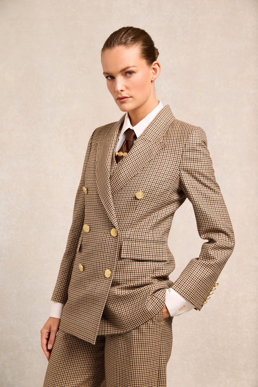 Kensington Double Breasted Blazer (Westminster Tweed)