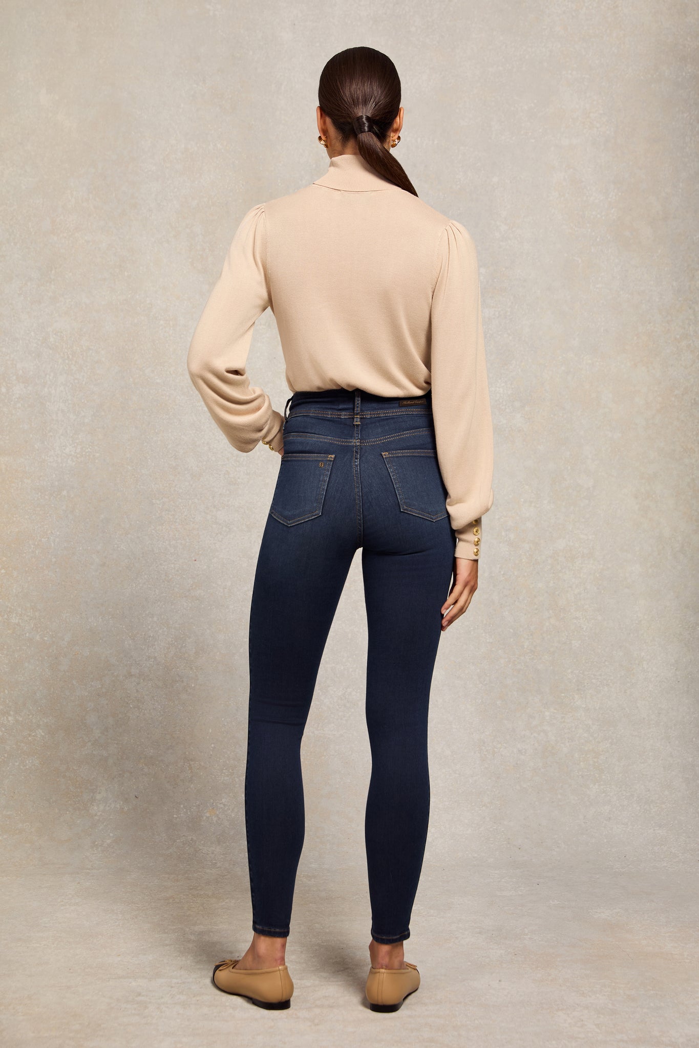 Contour Skinny Jean (Deep Indigo)