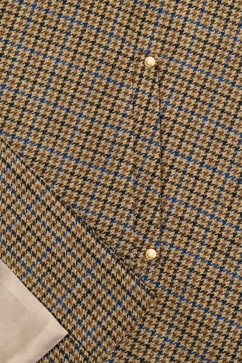 Knightsbridge Cape (Abbot Check Tweed)