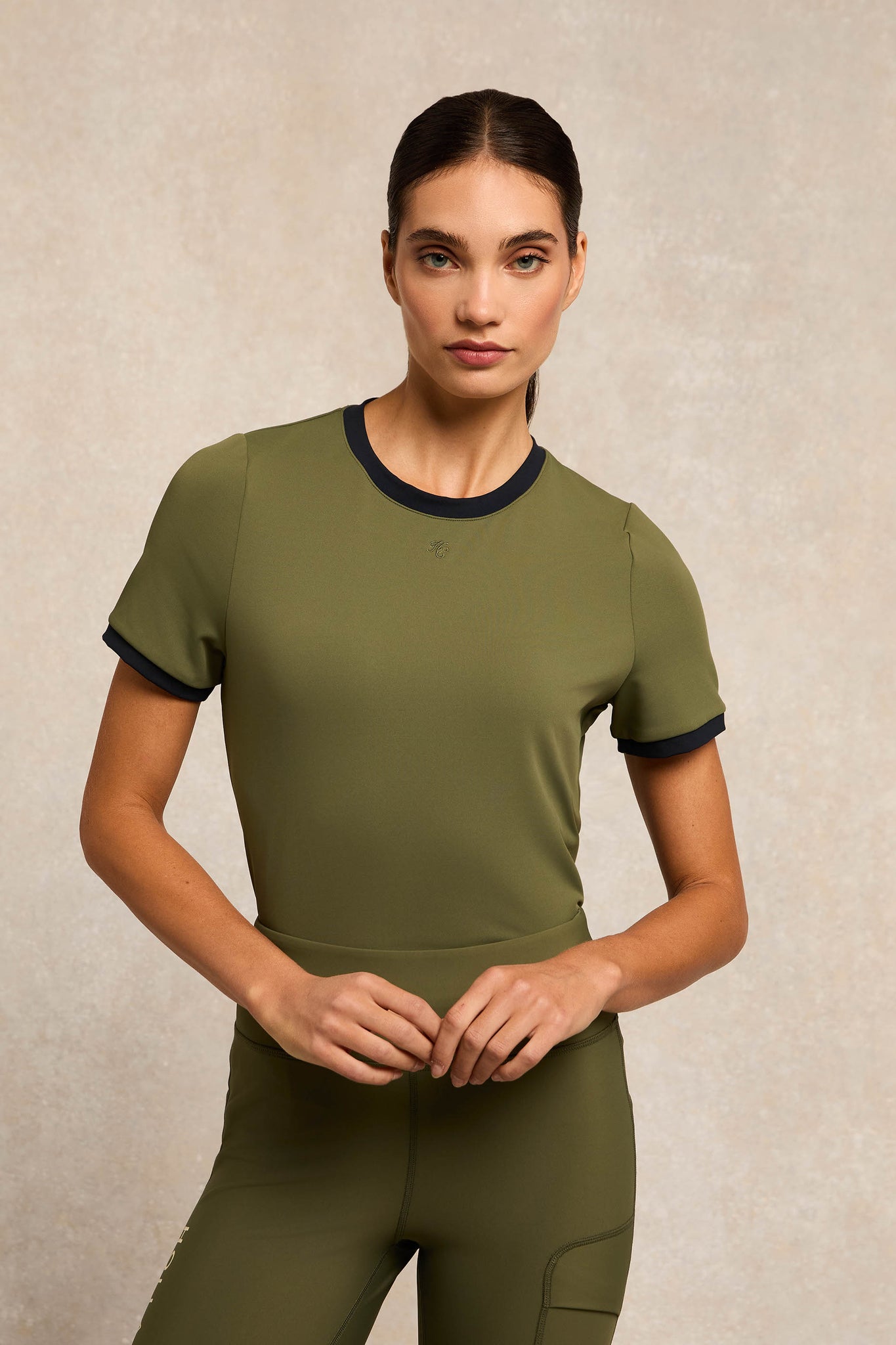 Chiltern Ringer Tee (Spring Green)