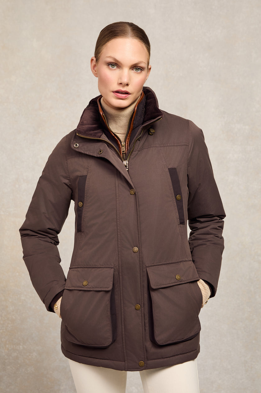 Stamford Country Coat (Chocolate)