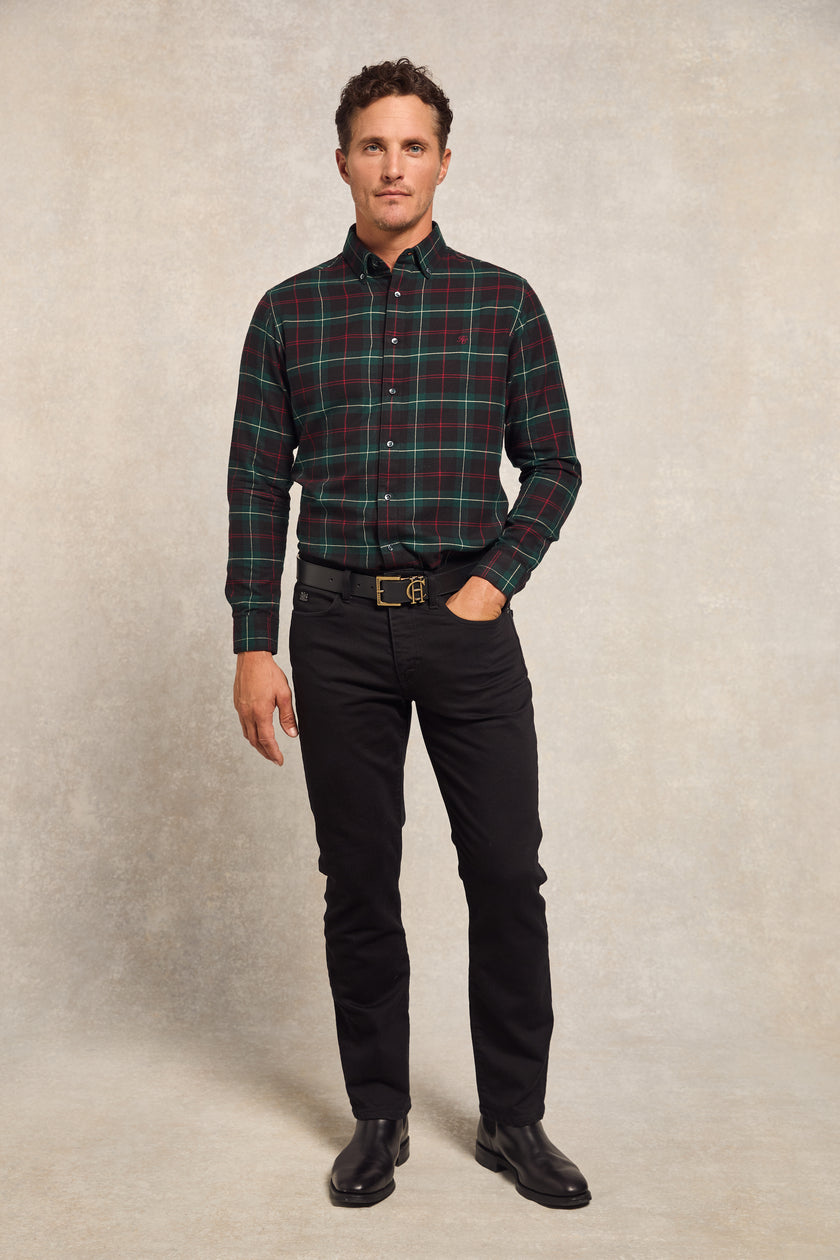 Classic Button Down Shirt (Emerald)