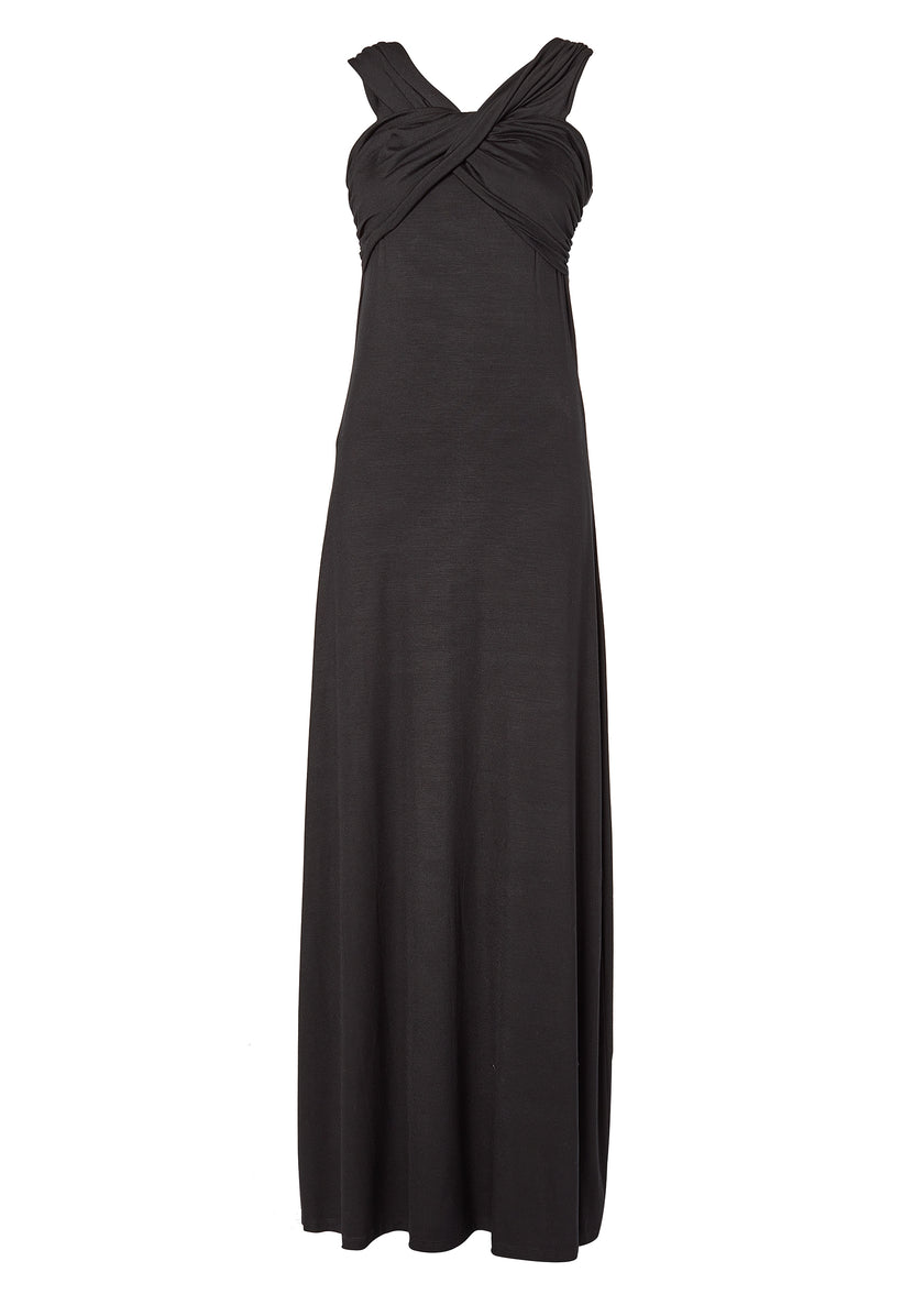 Alexandra Maxi Dress (Black)