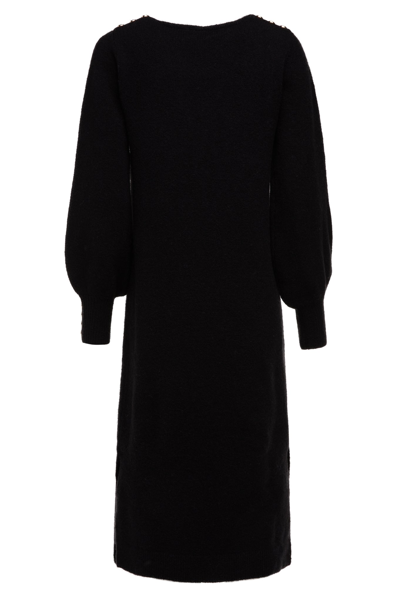 Berkeley V-Neck Dress (Black)