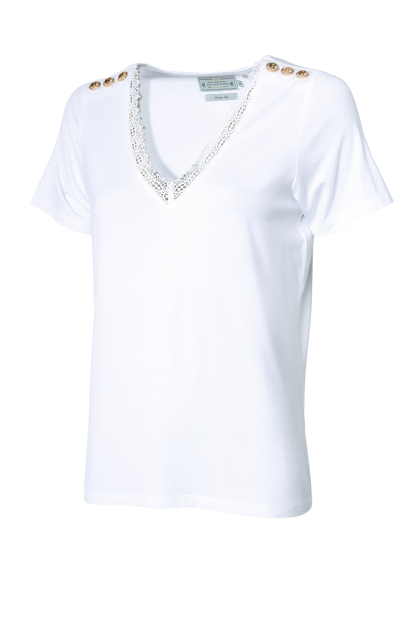 Amelia Tee (White)