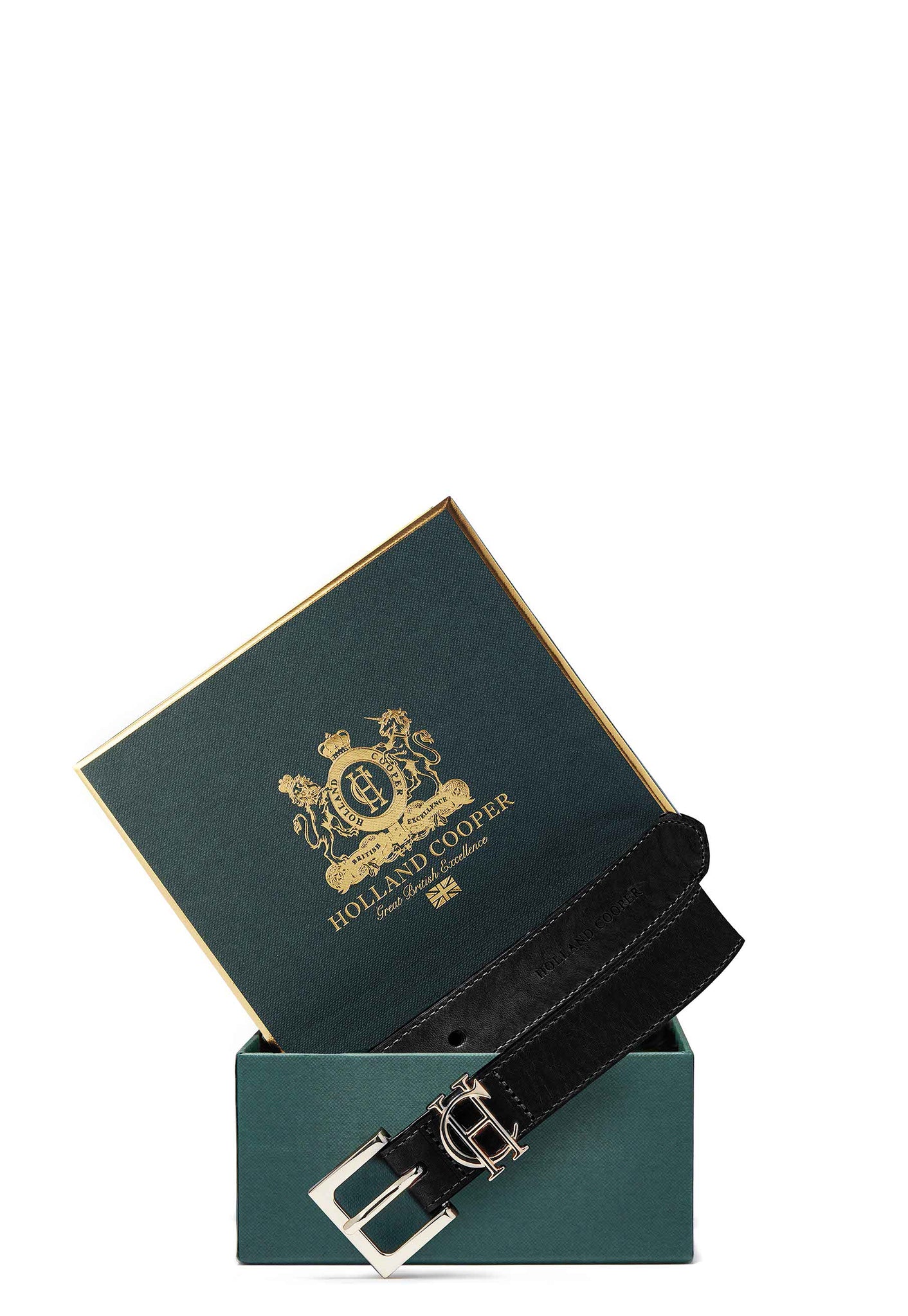 HC Slim Logo Belt (Black)