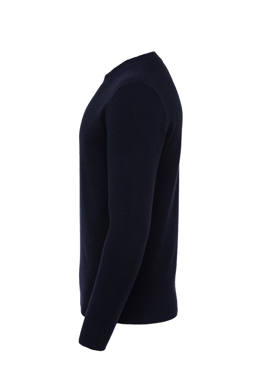 Byron Crew Neck Knit (Navy)