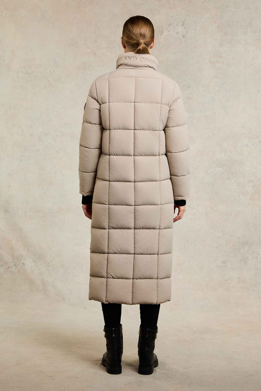 Carrington Longline Coat (Stone)