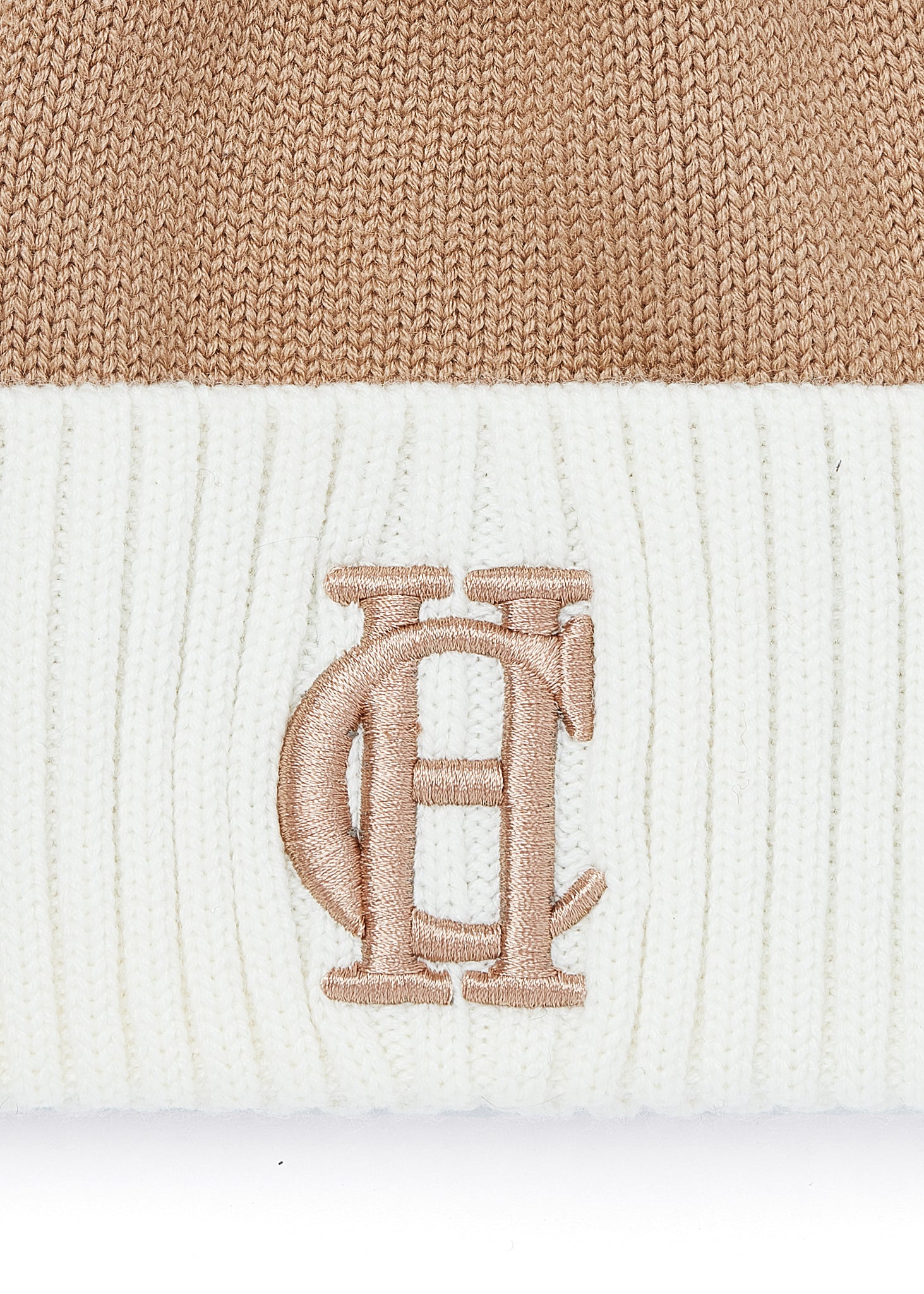 Chelsea Merino Bobble Hat (Camel)