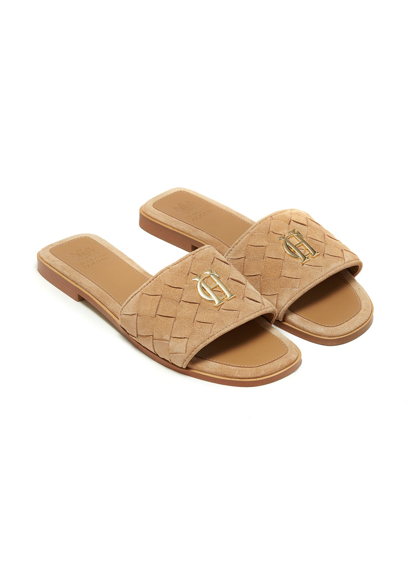 Chelsea Slides (Taupe)