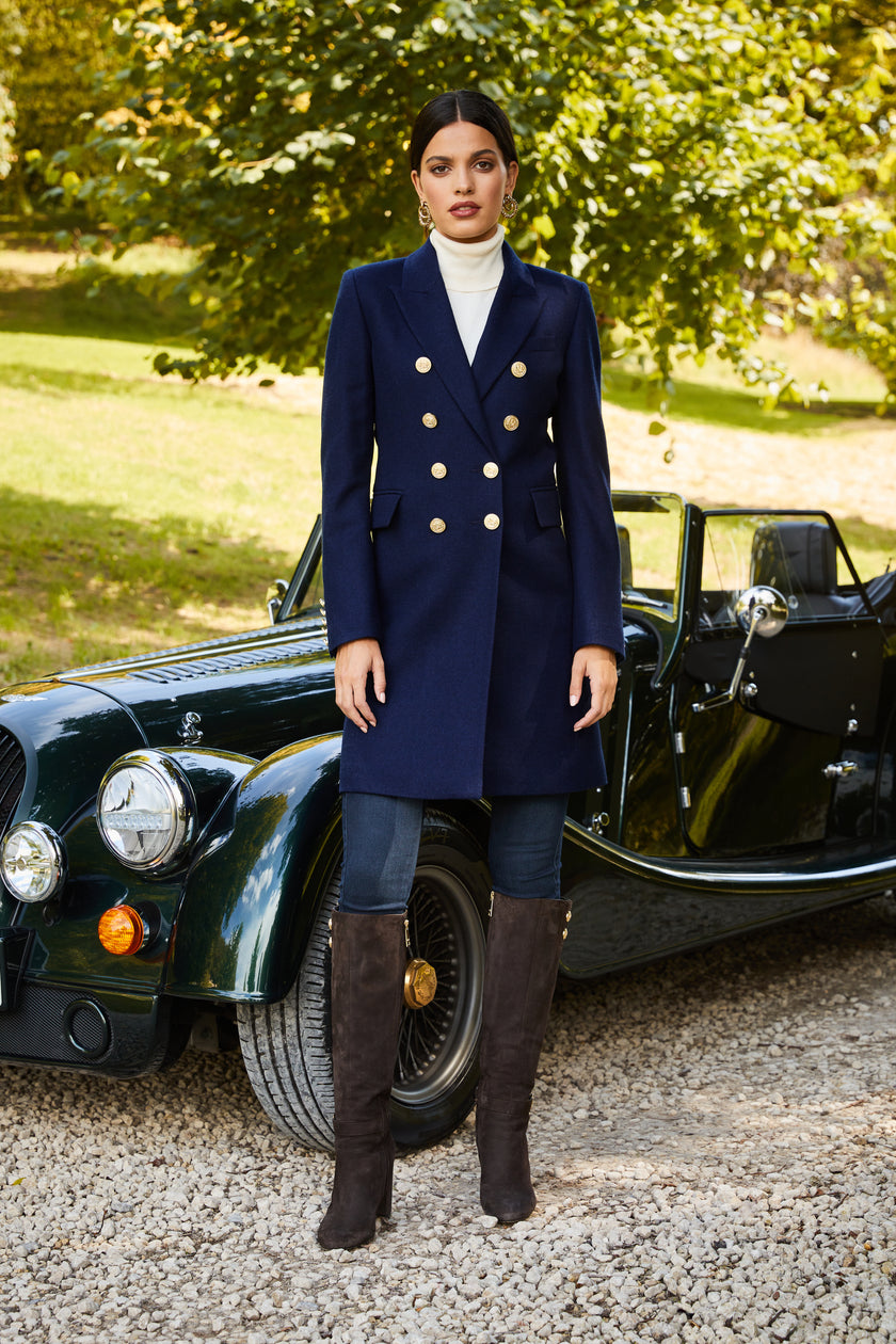 Knightsbridge Coat (Navy)