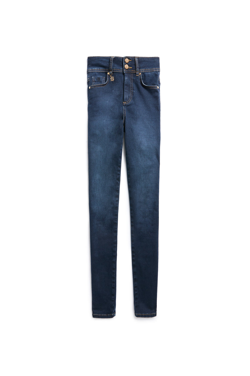 Contour Skinny Jean (Deep Indigo)