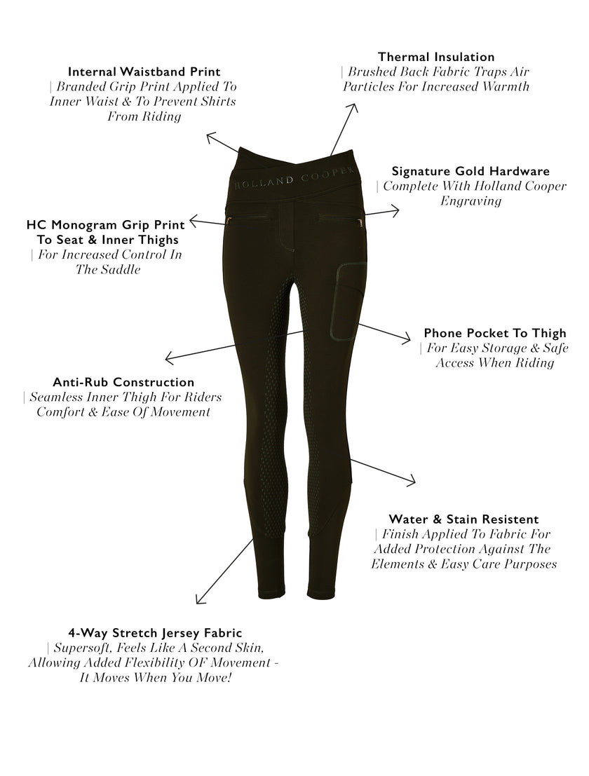 Cooper Training Breeches (Dark Olive)