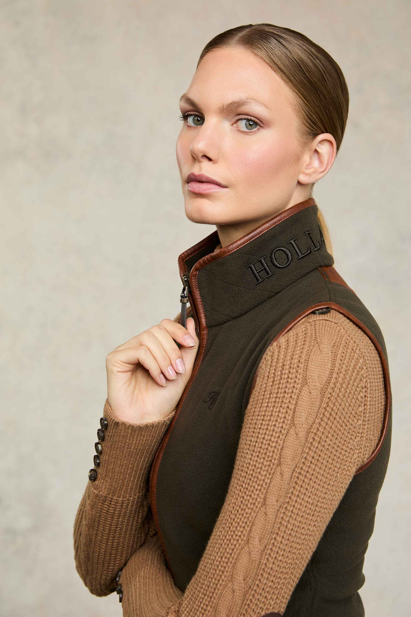 Country Fleece Gilet (Khaki)