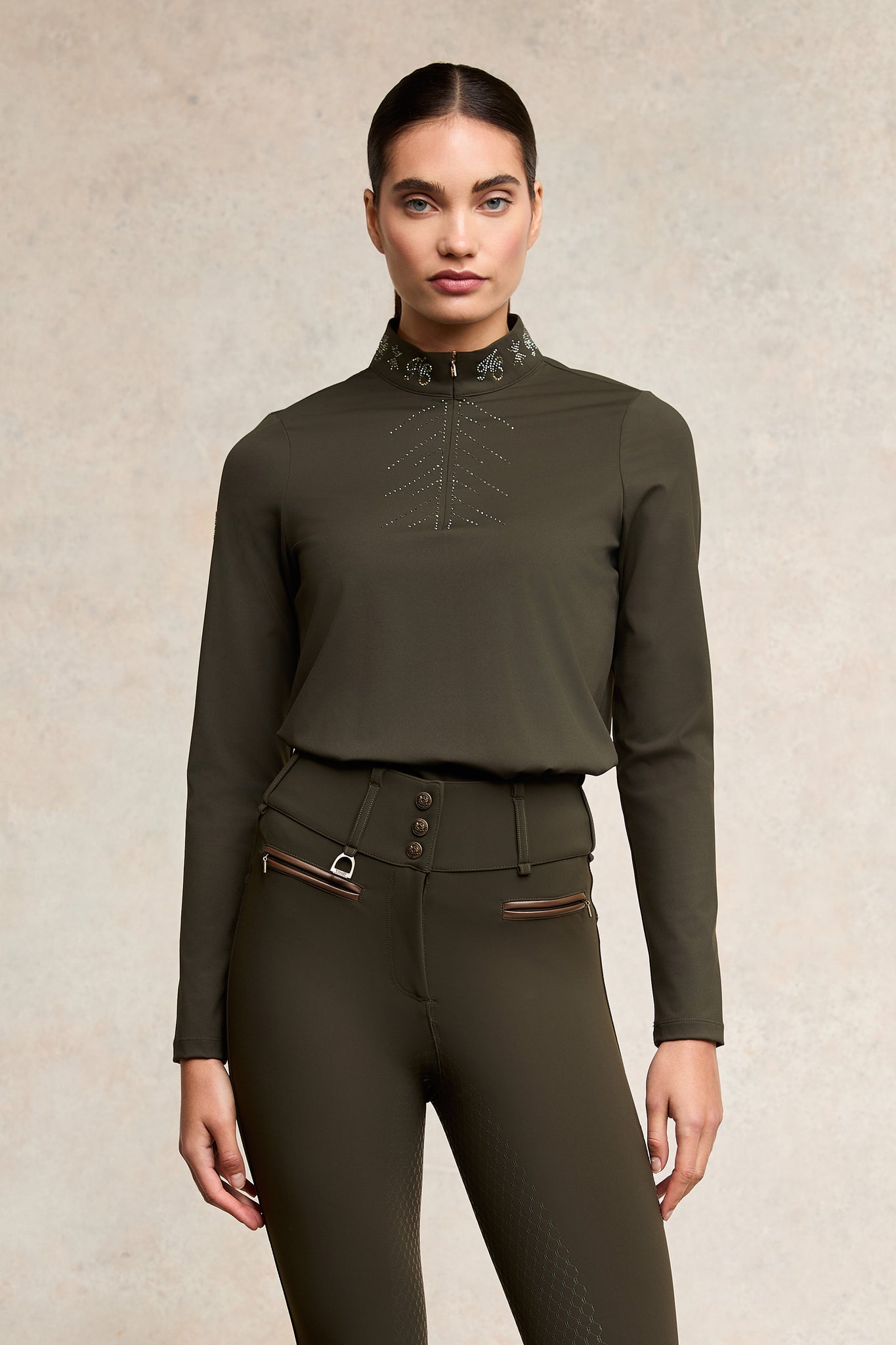 Crystal Base Layer (Dark Olive)