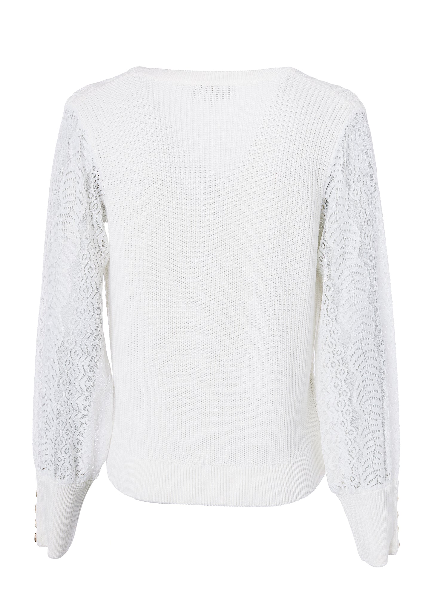 Featherton V-Neck Knit (Natural)