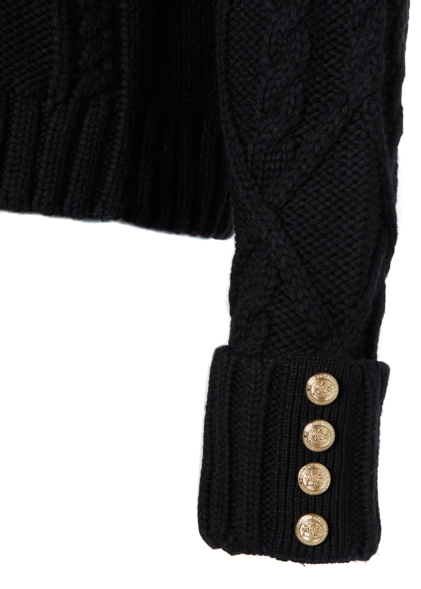 Noveli Cable Knit (Black)