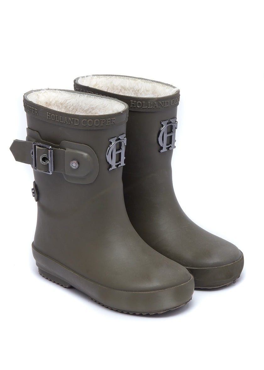 Mini Me - Matte Green Wellies (Matte Green)