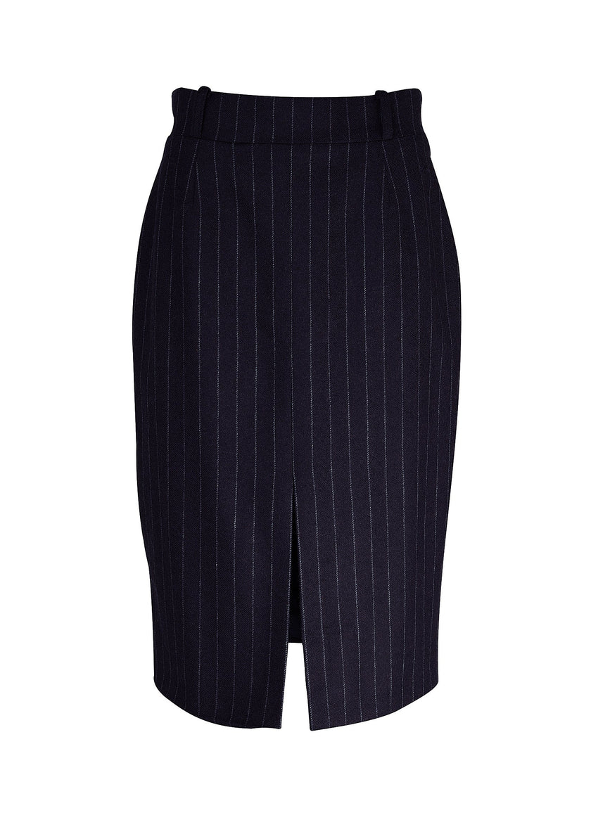 The Navy Chalk Pinstripe Suit