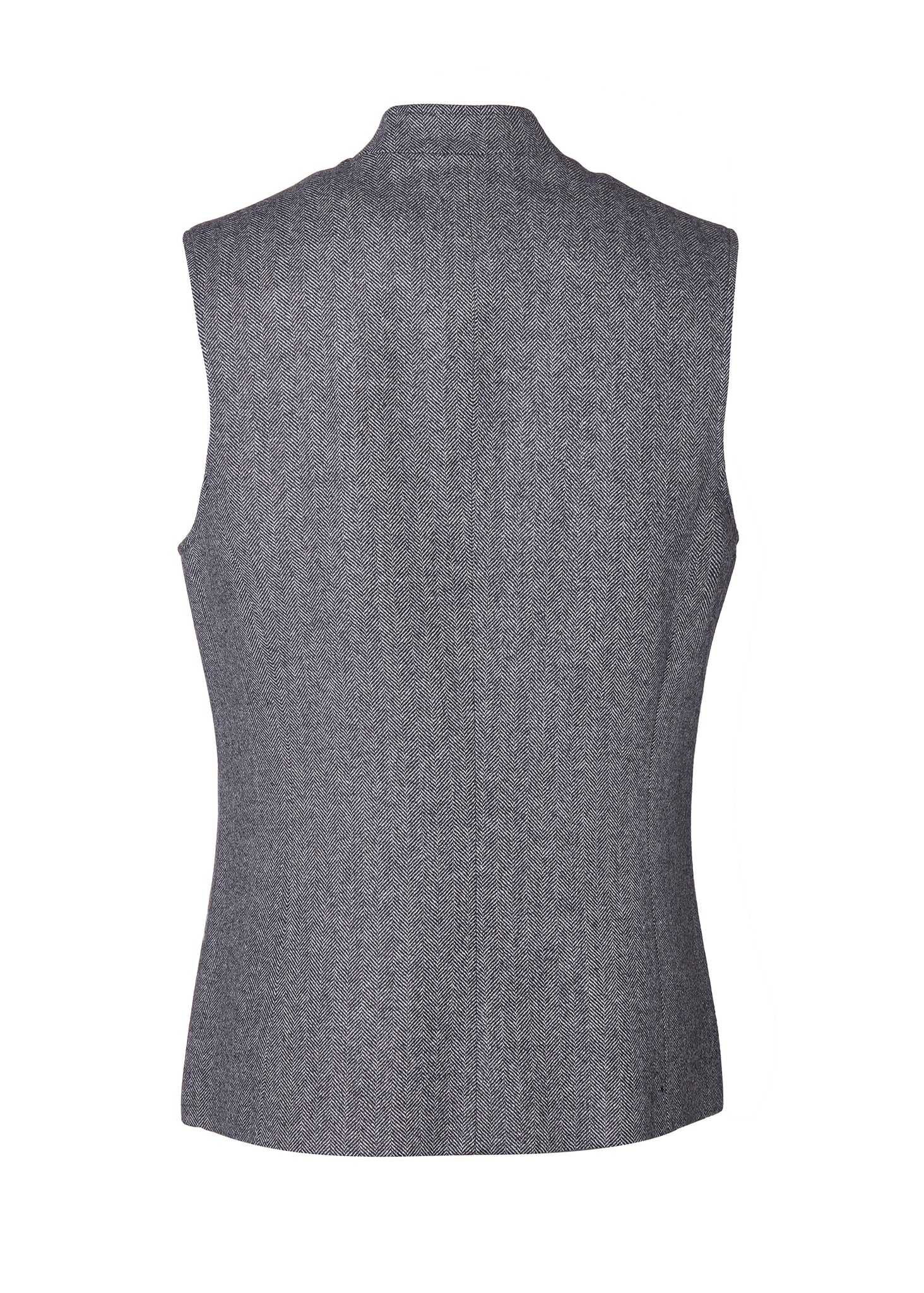 Nehru Gilet (Mono Herringbone)