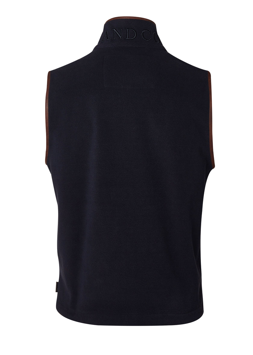 Country Fleece Gilet (Ink Navy)