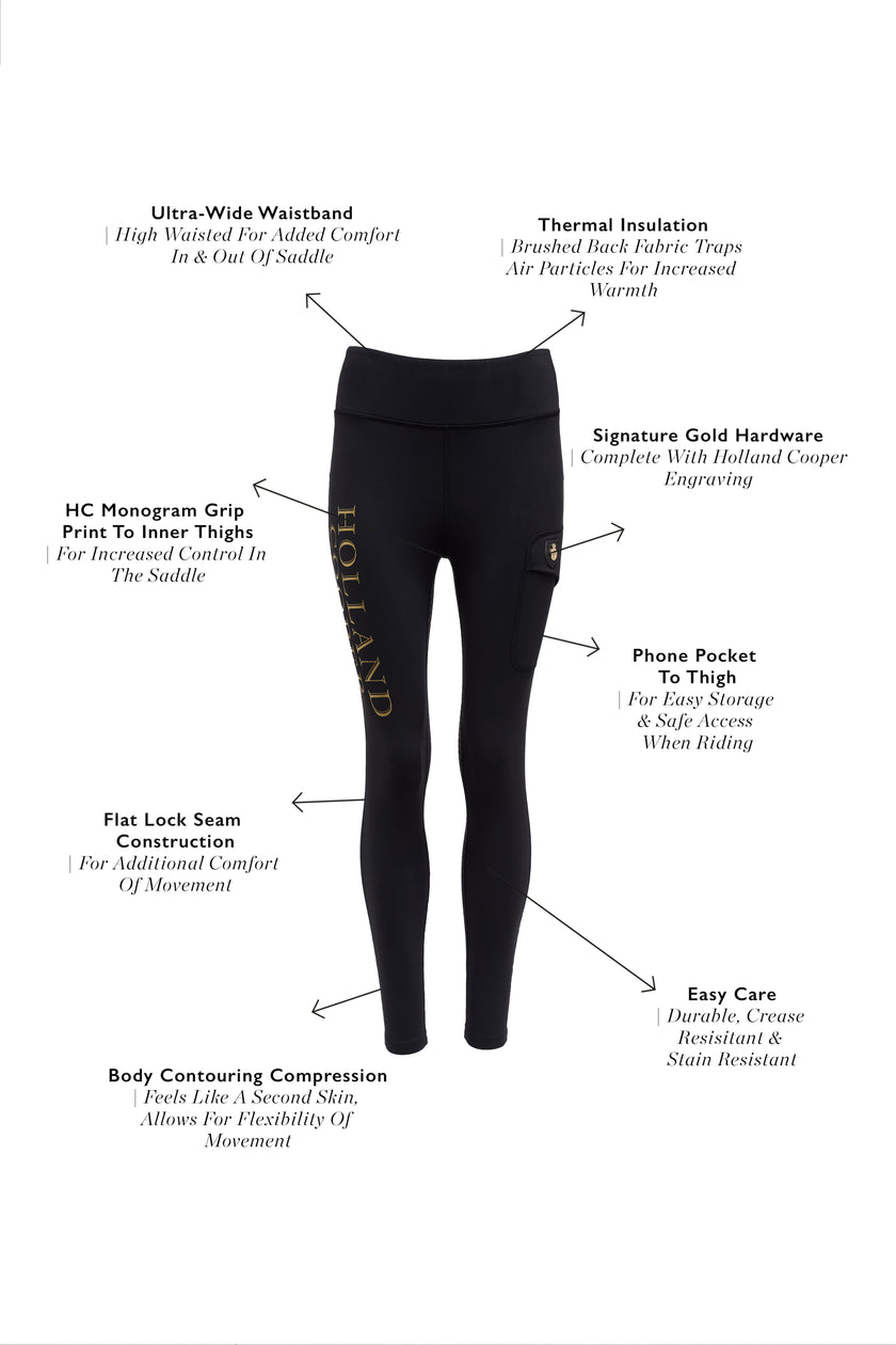 Halcot Thermal Legging (Black)