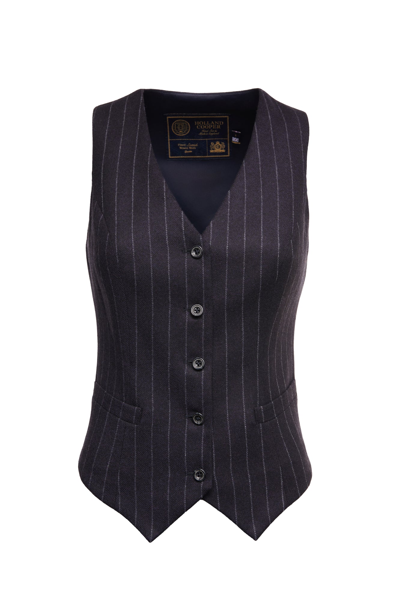 The Navy Chalk Pinstripe Suit