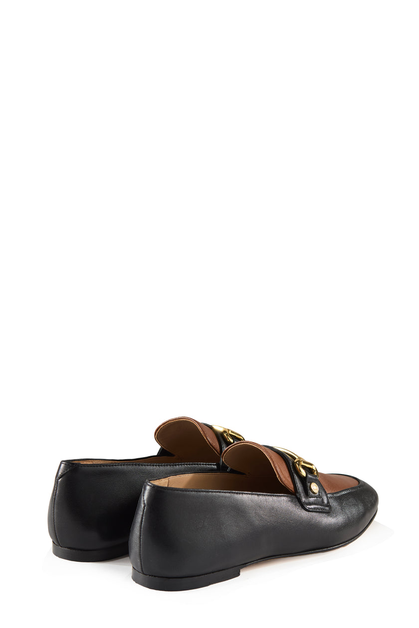 Harvard Horsebit Loafer (Black Tan)