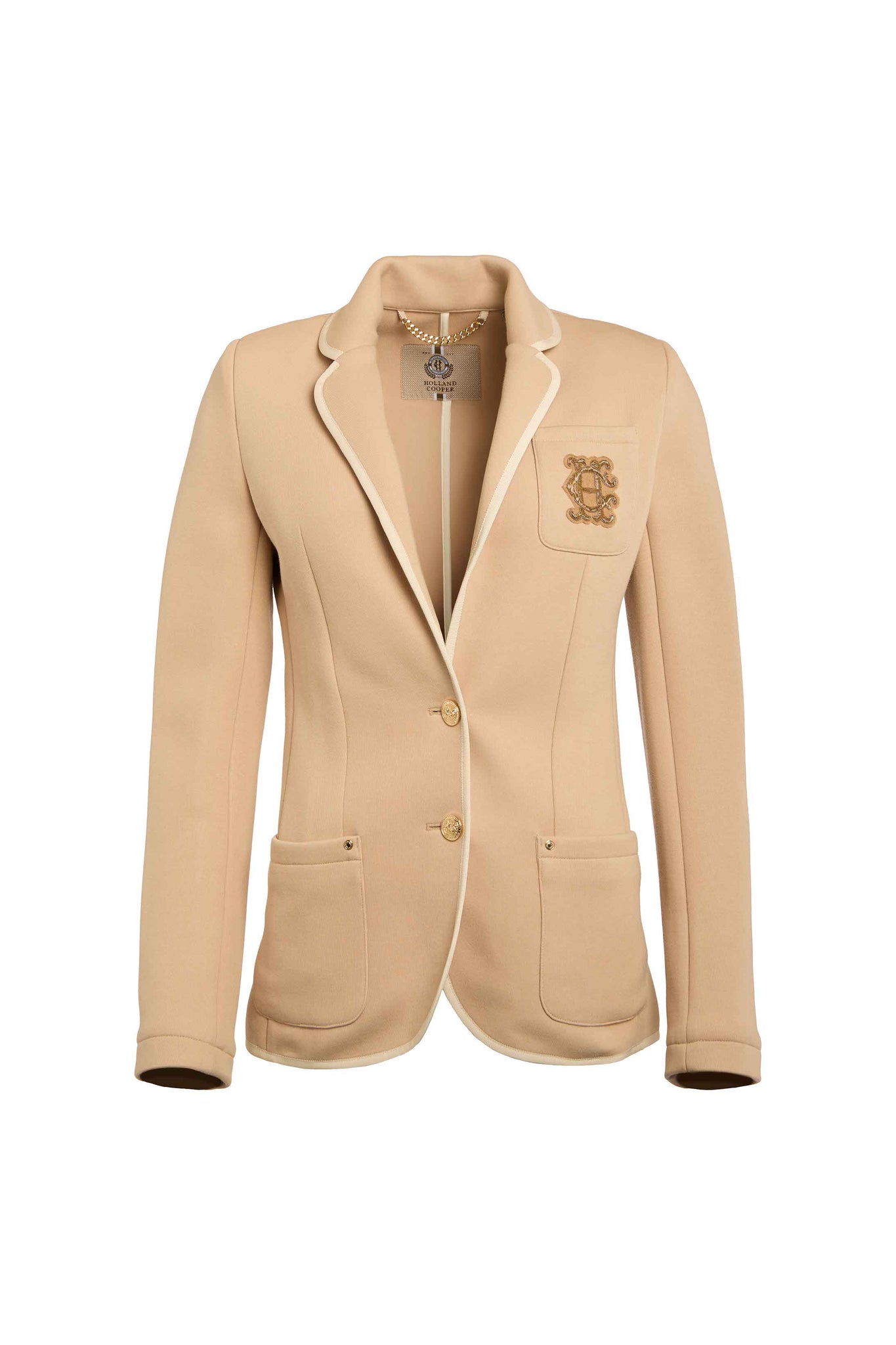 Henley Blazer (Camel)