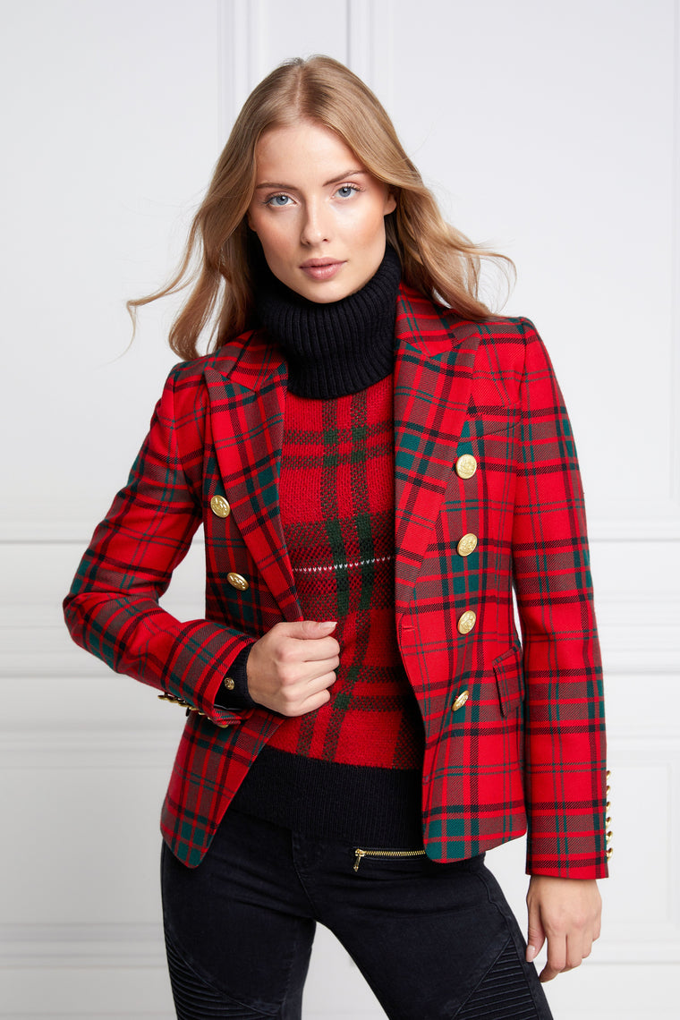 Mini Me - Red Tartan Set