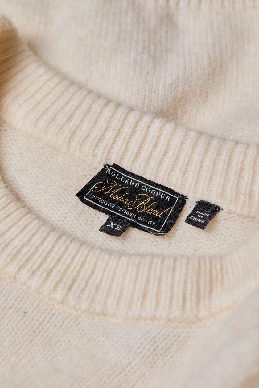 Isla Crew Neck Knit (Natural)